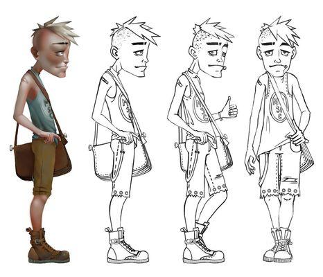 2d character animation