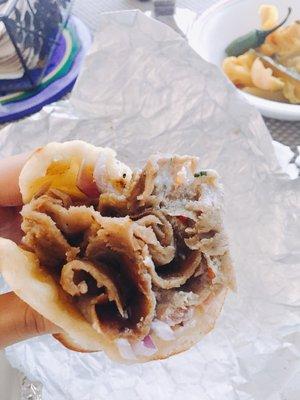 Gyros sandwich