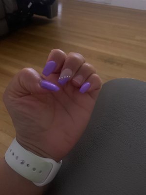 Nails pooped off 6 days later