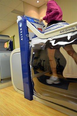 Defy Gravity with our Anti-Gravity Treadmill..