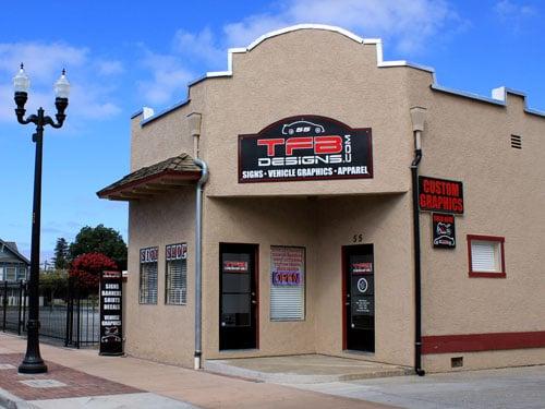 Our Store Front in Downtown Gilroy