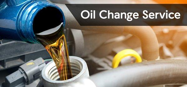 Don't forget to change your oil! We offer many different oil service packages to best suit your specific needs!