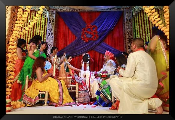 Customized ganesh backdrop for wedding 8/10/14