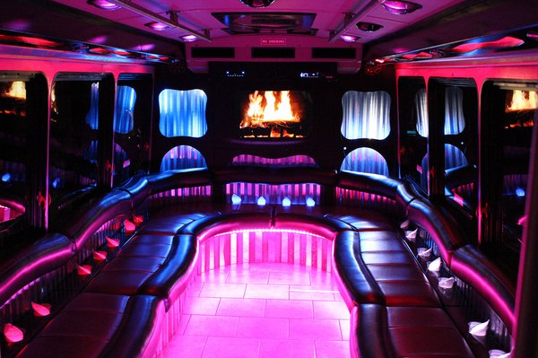 36 passengers party bus