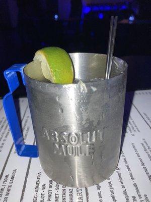 Nissi's Mule with tequila