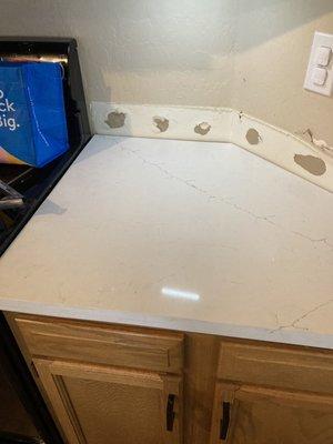 Kitchen counter replacement