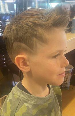 Kids cut and style