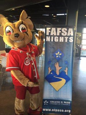 Chico de Chihuahua knows what FAFSA Nights is!!!! Do you??