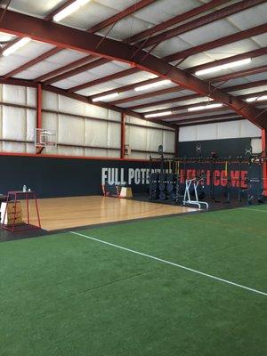 This is Part of our facility here at Gritworks Athletics