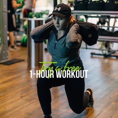 Sign up for your free 1-hour workout!