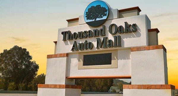 AndersonAutos in the Thousand Oaks Auto Mall by Westlake Village, east of Oxnard, west of Woodland Hills, south of Van Nuys, north of Malibu