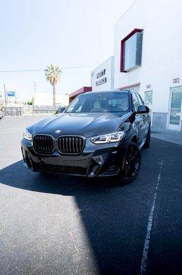 BMW x4  in for full detail paint correction and ceramic coating