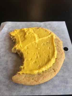 Fresh lemon cookie