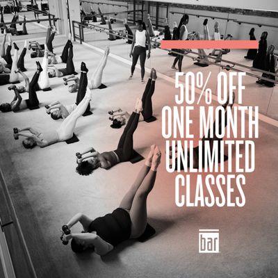 Enjoy 30 days of unlimited classes with our limited time offer!
 *Expires 2/28/24*