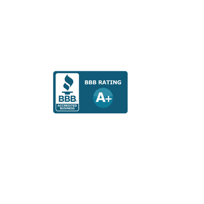 We are a Better Business Bureau accredited business with an A+ rating.