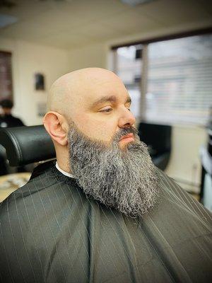 Beard trim and lineup