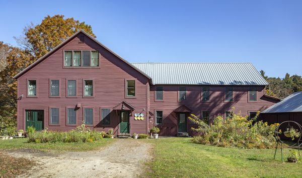 The Mill Building, located on Main Street in Cummingon, MA, houses Project Art Residency and Ferrin Contemporary Gallery