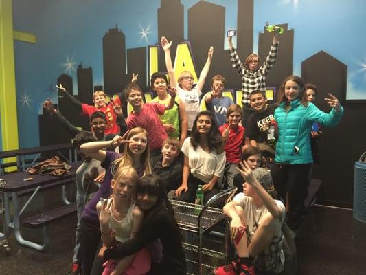 The Catlin Club's Field trip to GLOWZONE.