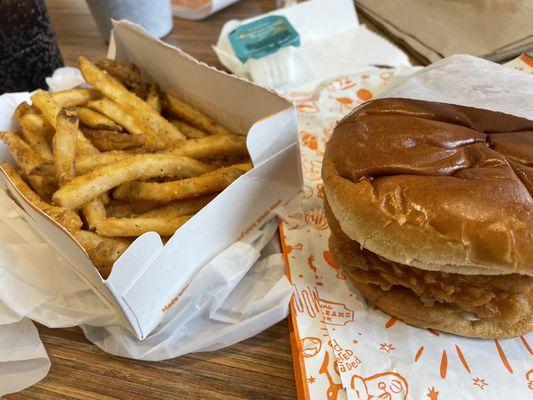 Cajun Fries & Original Sandwich