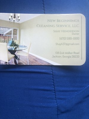 New Beginnings Cleaning Services