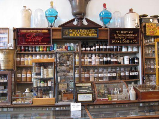 Apothecary Bottles with Glass Labels