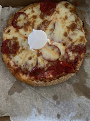 Personal pizza w/pepperoni