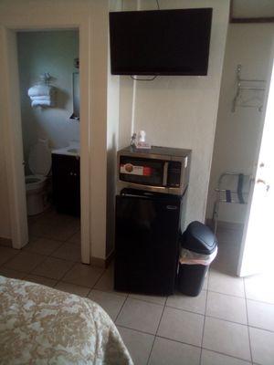 All rooms include refrigerator and microwave