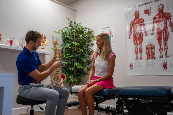 Patient Education is a priority at Chiropractic Pain Solutions