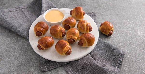 Mini Pretzel Dogs