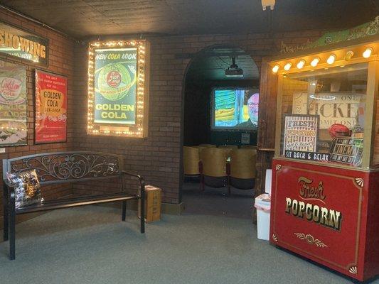 Movie history area