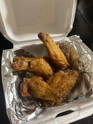 Flavorless wings