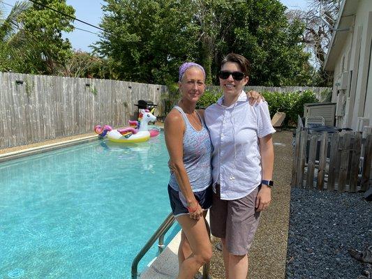 Another relocation in the books! Thank you to Karen and Jenn for entrusting me to find them their perfect home. Pool included!