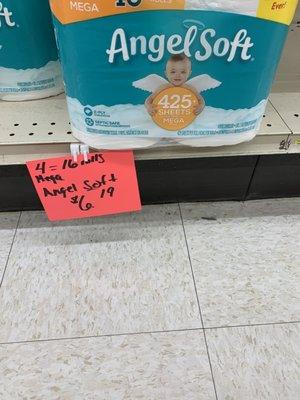 Over priced toilet paper