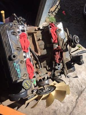 Replacing engine 02 Ford Expedition