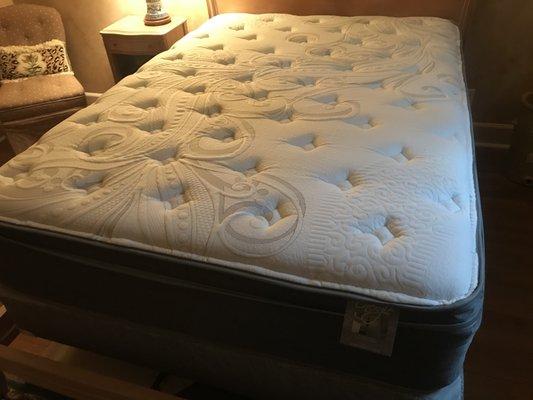 Our best selling Energy Euro Top Mattress. The best value in Charleston.