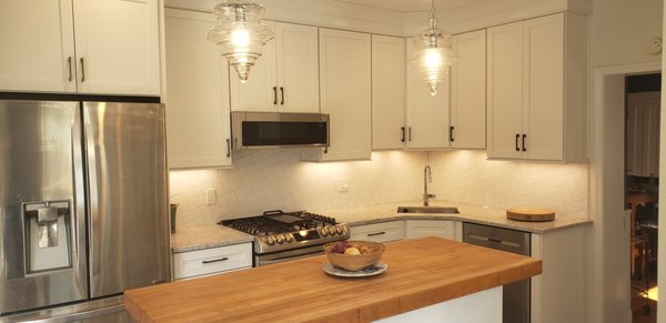 Kitchen renovation in Lambertville.