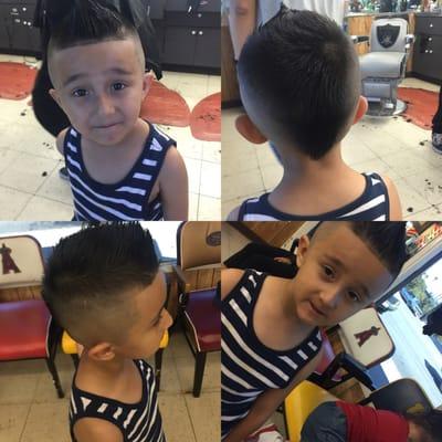 Got my big boy haircut done  they did a good job done by gusto