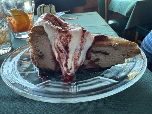 Door county cherry cheesecake