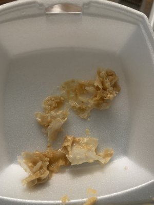 Paper found in my Sesame Chicken.