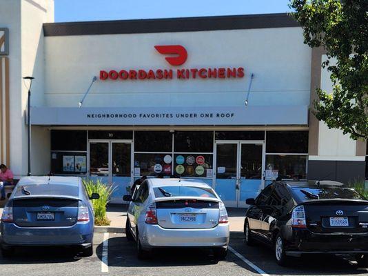 This Koi Palace location is part of DoorDash Kitchens, it's not a full restaurant.