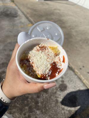 Elote in cup