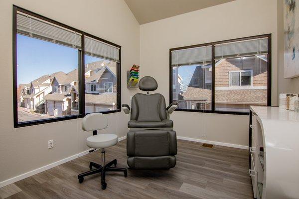 The Aesthetics medicine exam room at Arktos Direct Primary Care