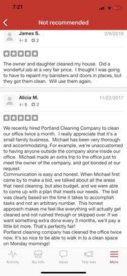 Our 5 star review hidden by yelp!