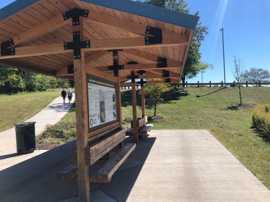 Trailhead at Rock Island Hartman Park