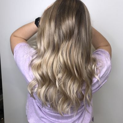 Balayage hair