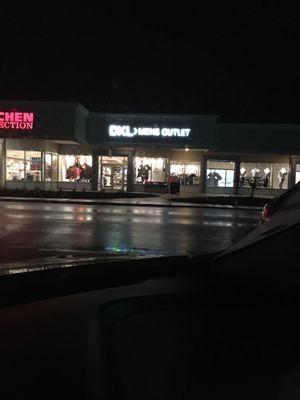 This is the outside of the store I'm Kenosha, WI.