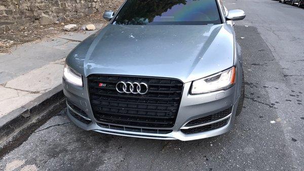 2013 Audi a8 to S8 Conversion with Matrix Headlights