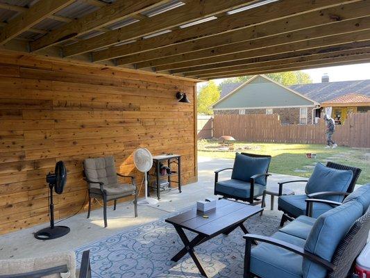 Porch & Fence