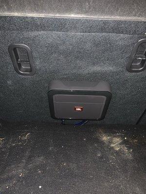 Jbl amp installation