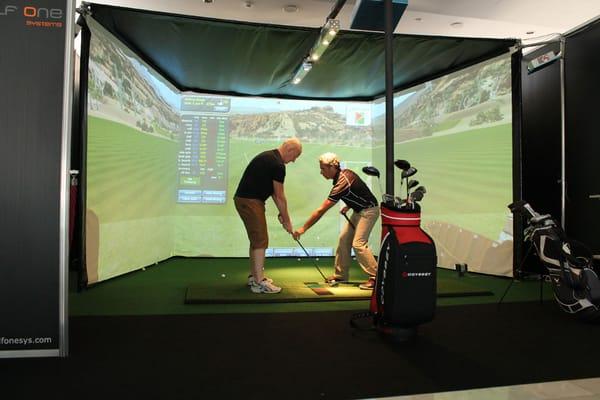 3 screen golf simulator,  Golf Room, Man Cave, Golf Simulator, Indoor Golf